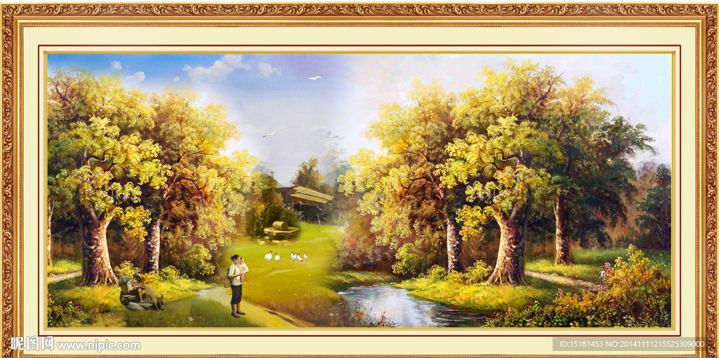 油画风景