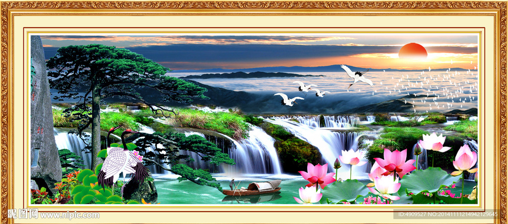 山水画