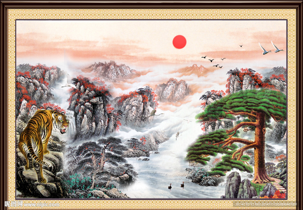 国画风景