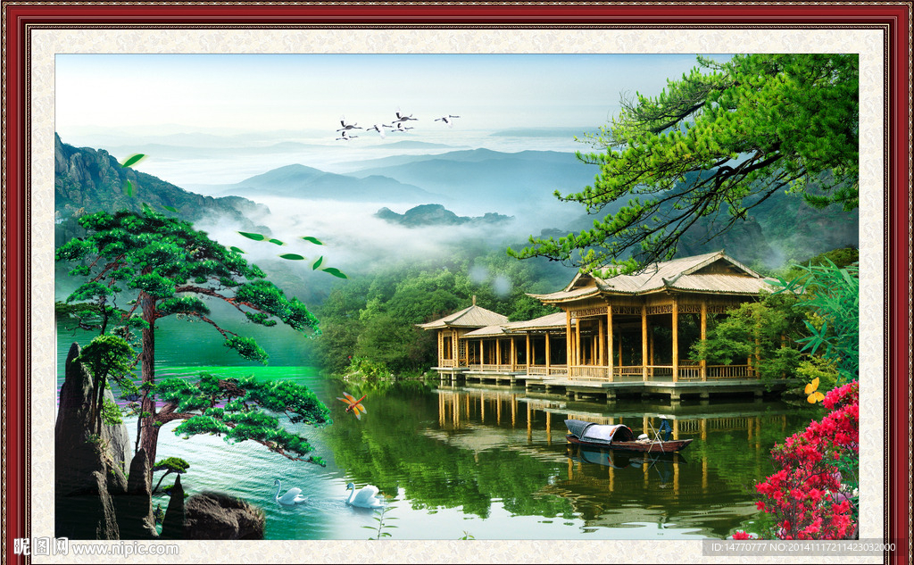 风景如画