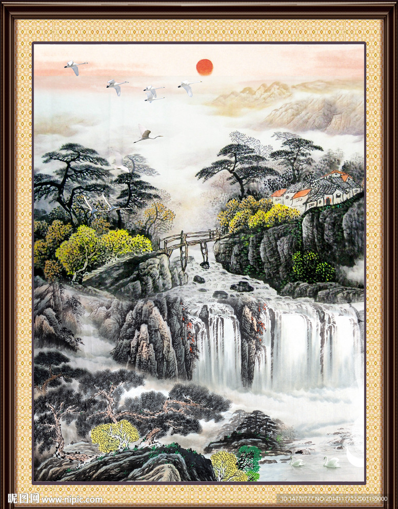 国画风景