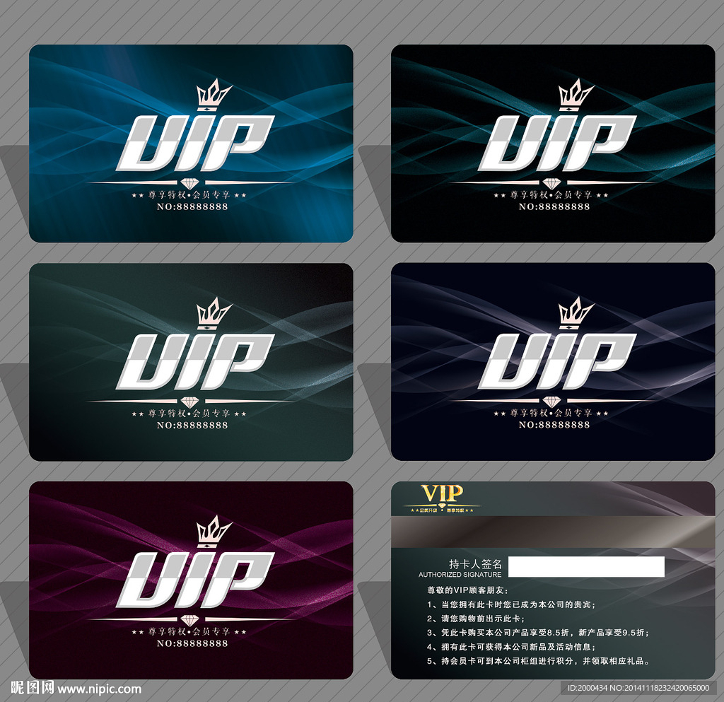 高档大气VIP炫彩会员