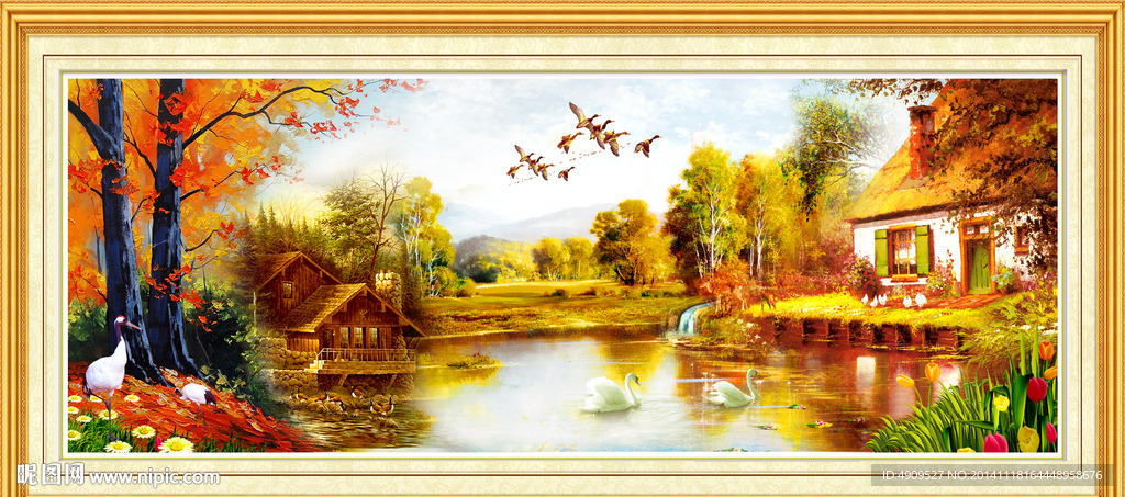 风景油画