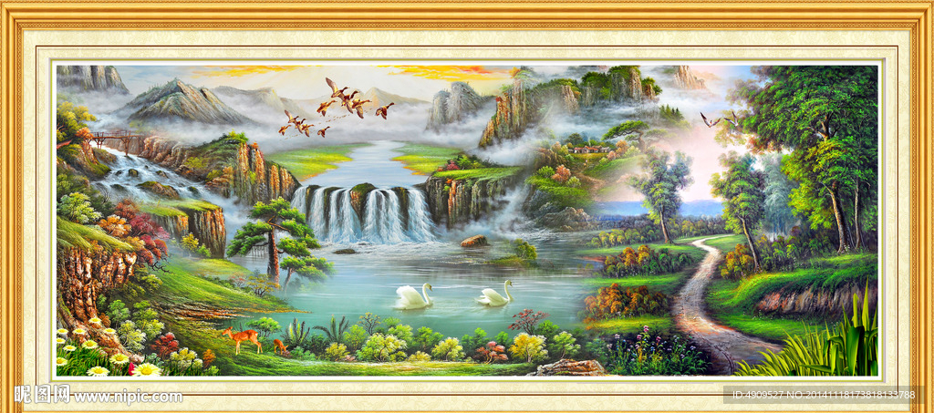 风景油画