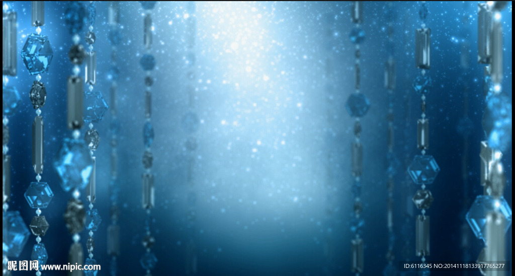 水晶门帘