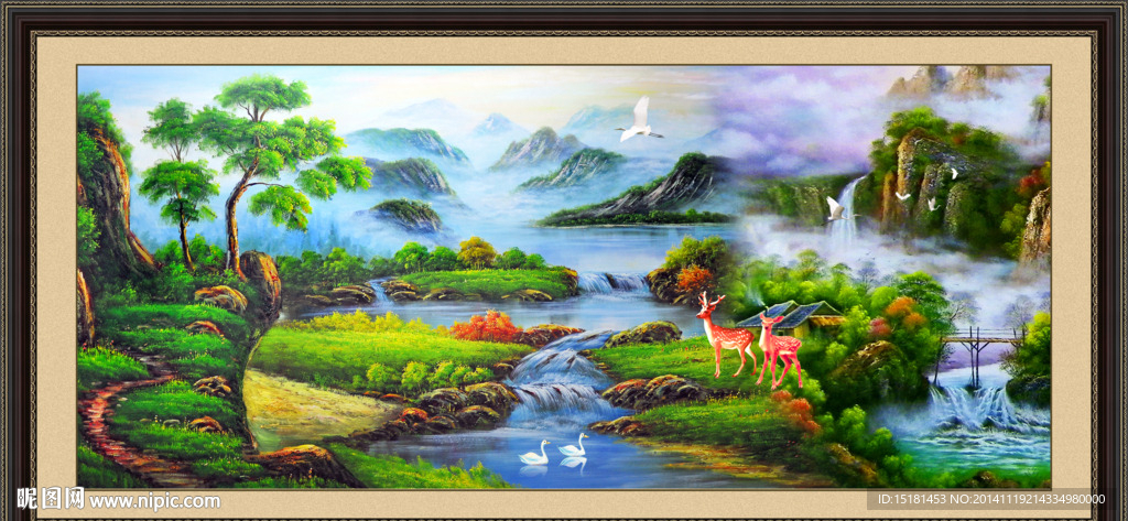 油画风景