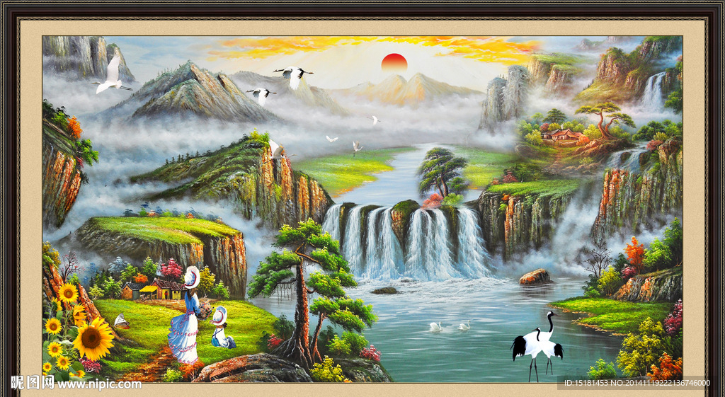 油画风景