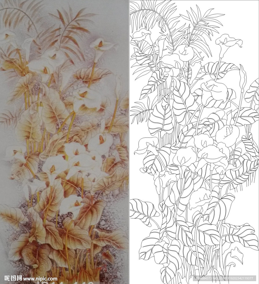 百合花