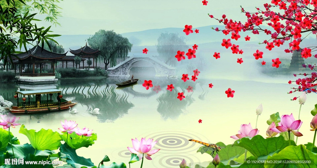 水墨江南