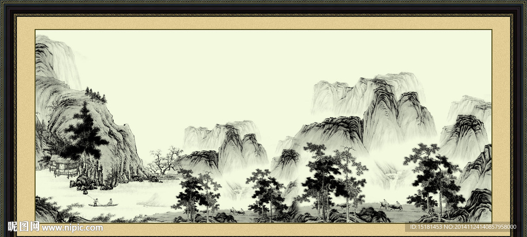 国画山水