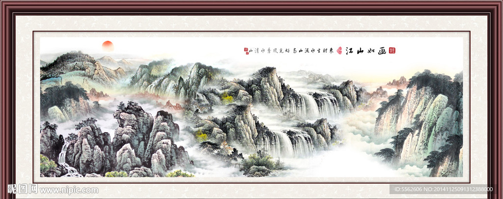现代装饰画国画