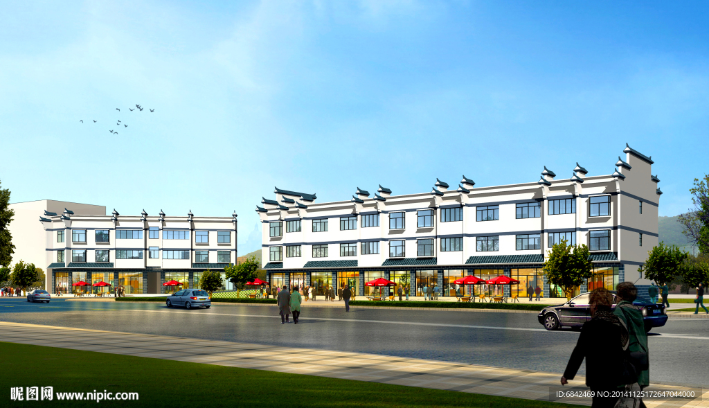 住宅楼效果图