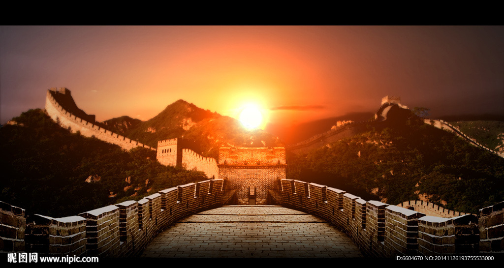 ED系列长城日出
