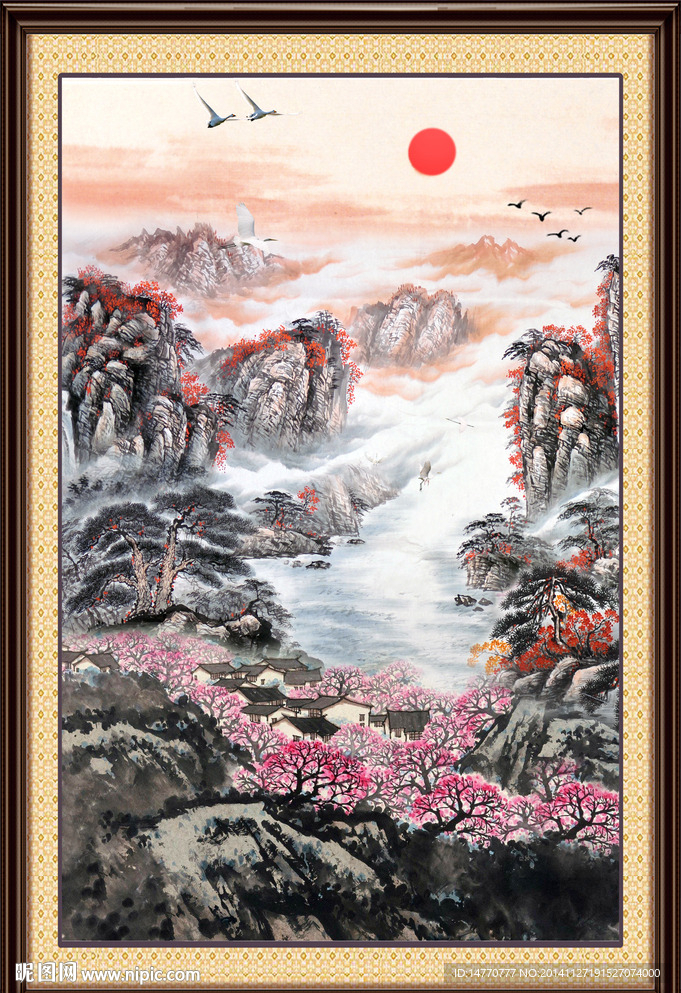 国画风景