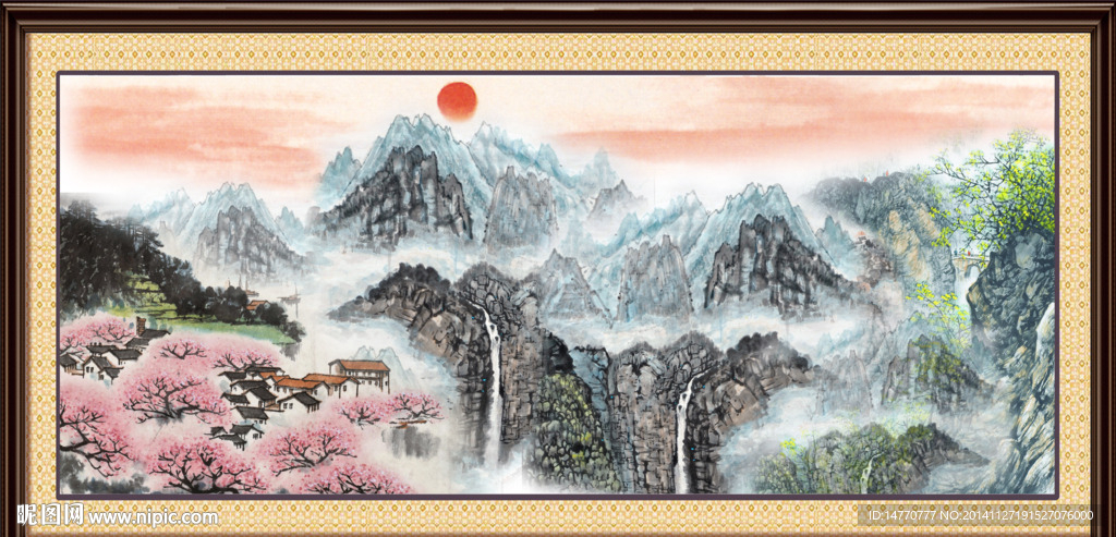 国画风景