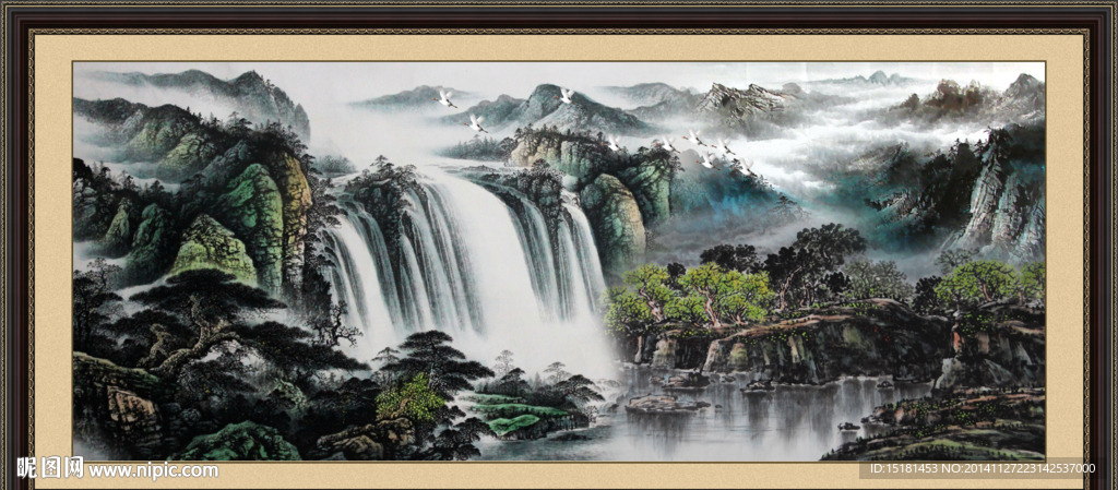 国画山水