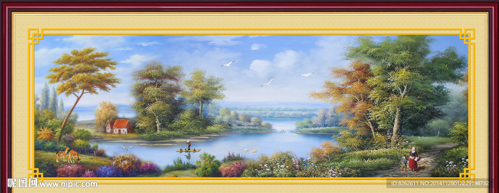 油画风景