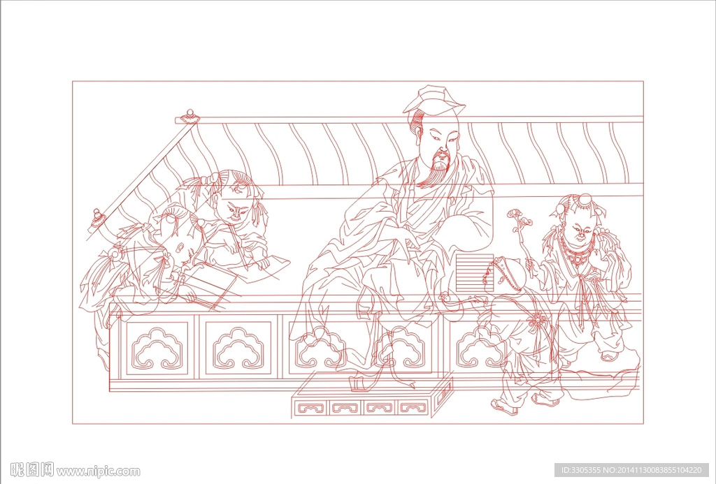 书斋(路径未闭合)