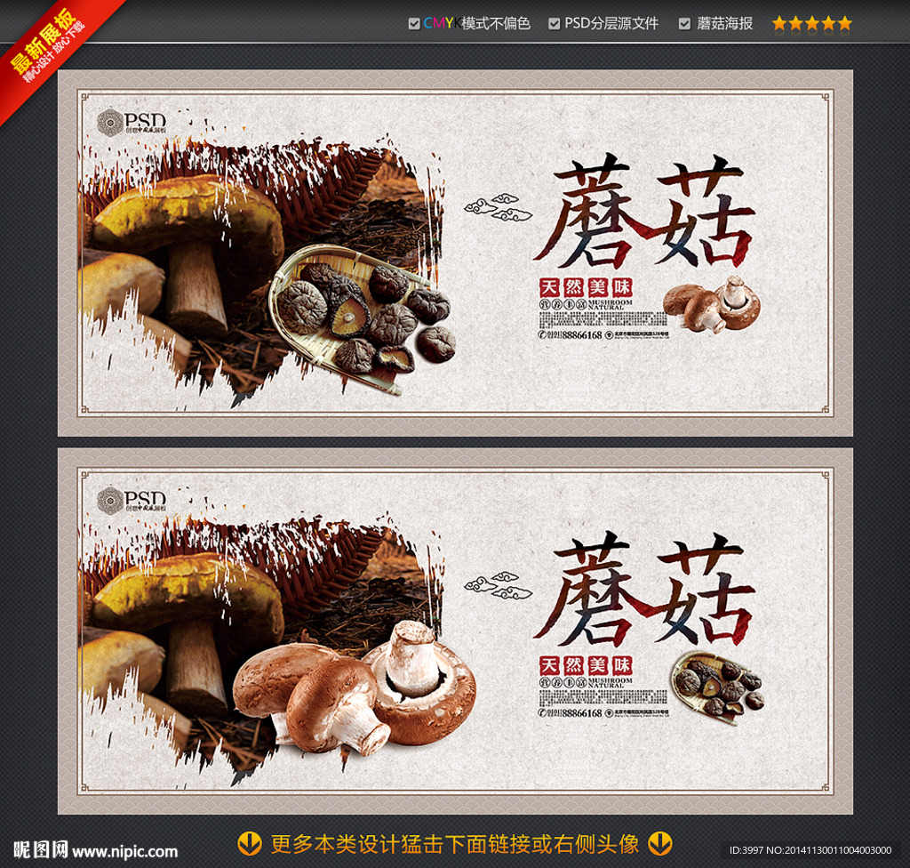蘑菇海报