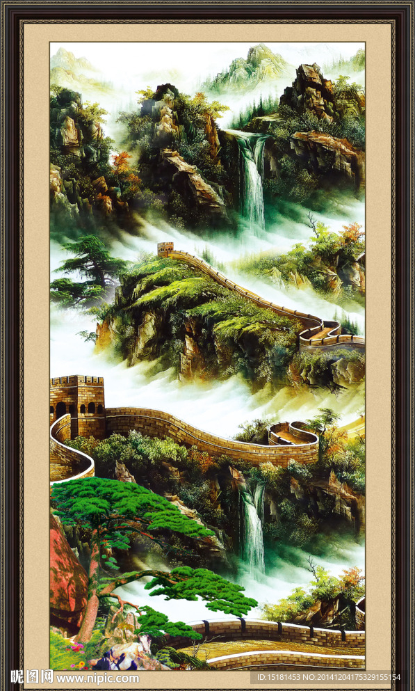 长城装饰画