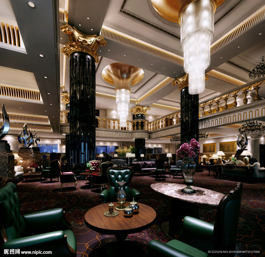 酒店包间内厅效果图