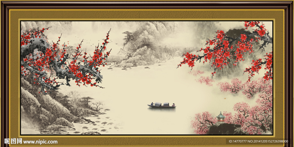 梅花装饰画