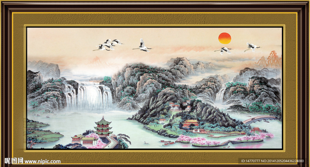 国画山水