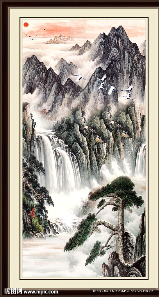 国画山水