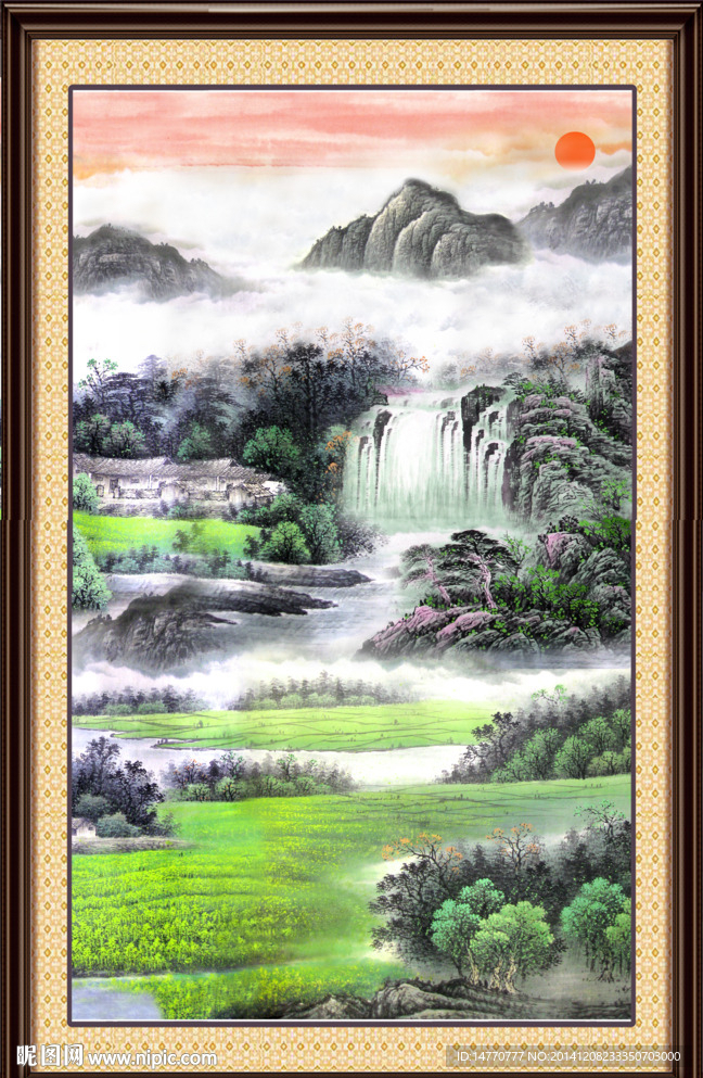 国画山水