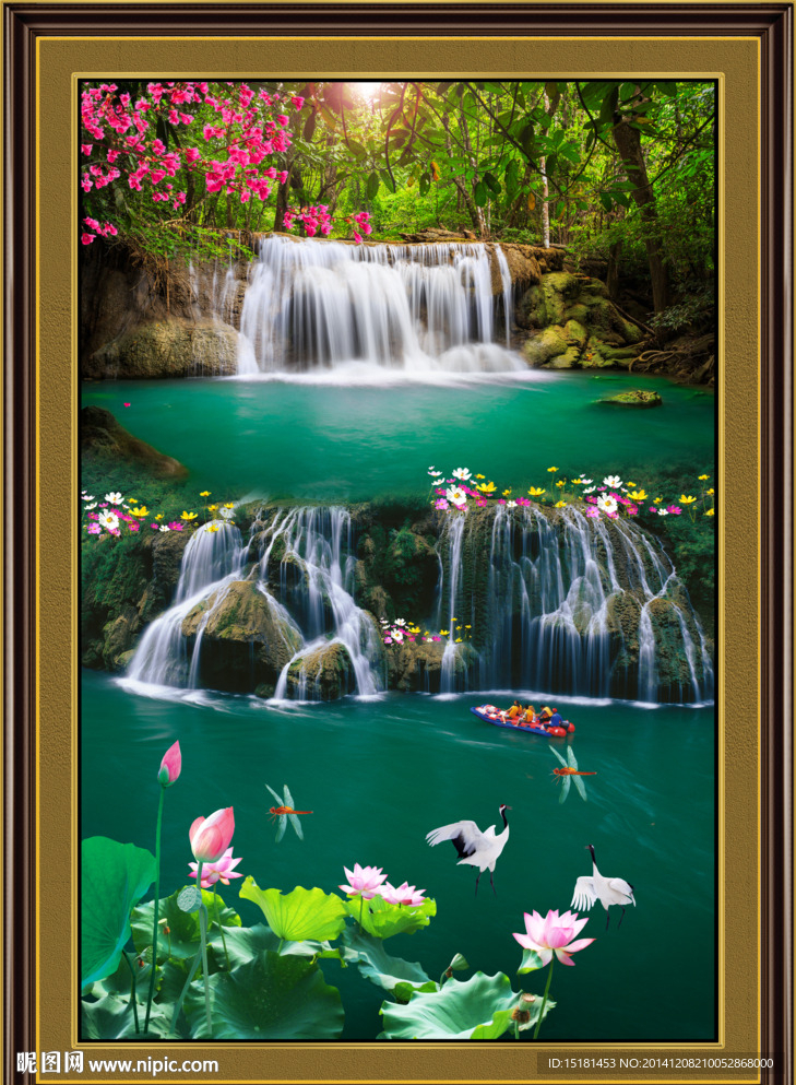 高山流水装饰画