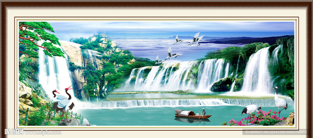山水风景画