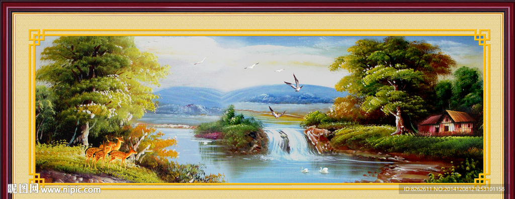 油画风景