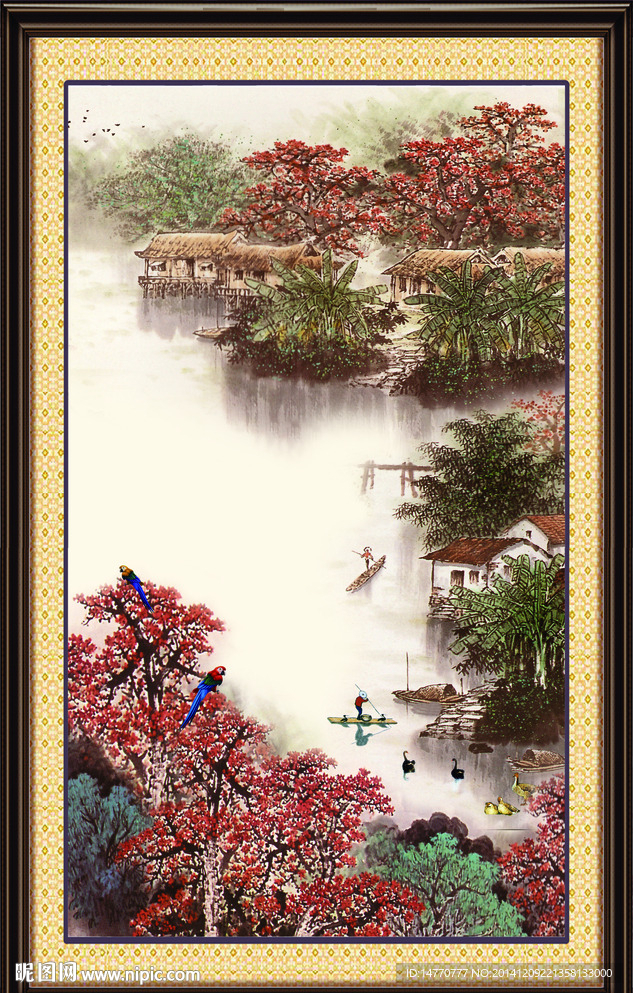 国画风景