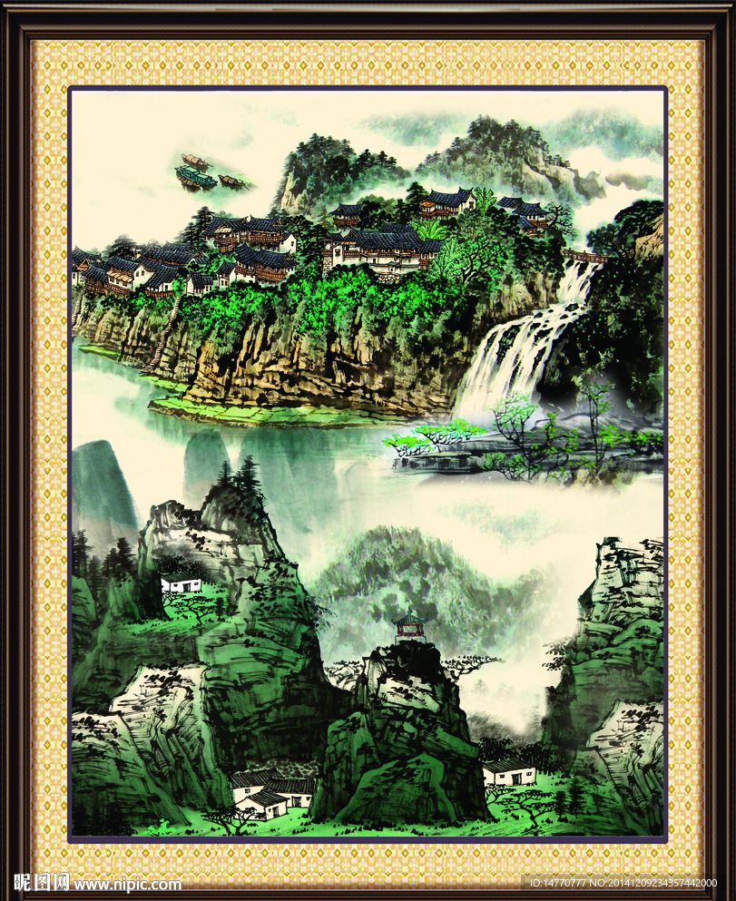 国画山水