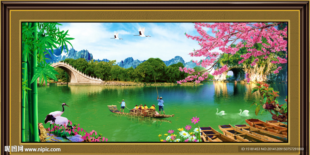 风景如画