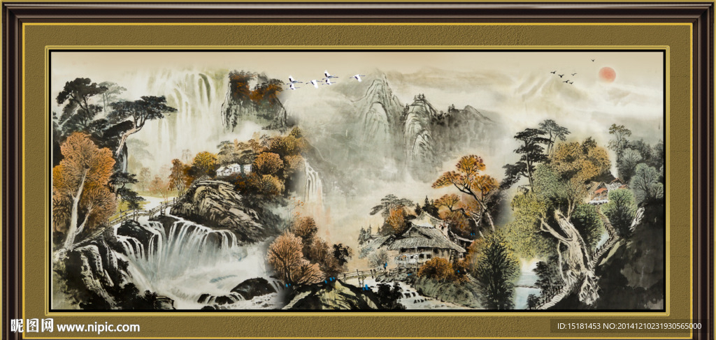 国画风景