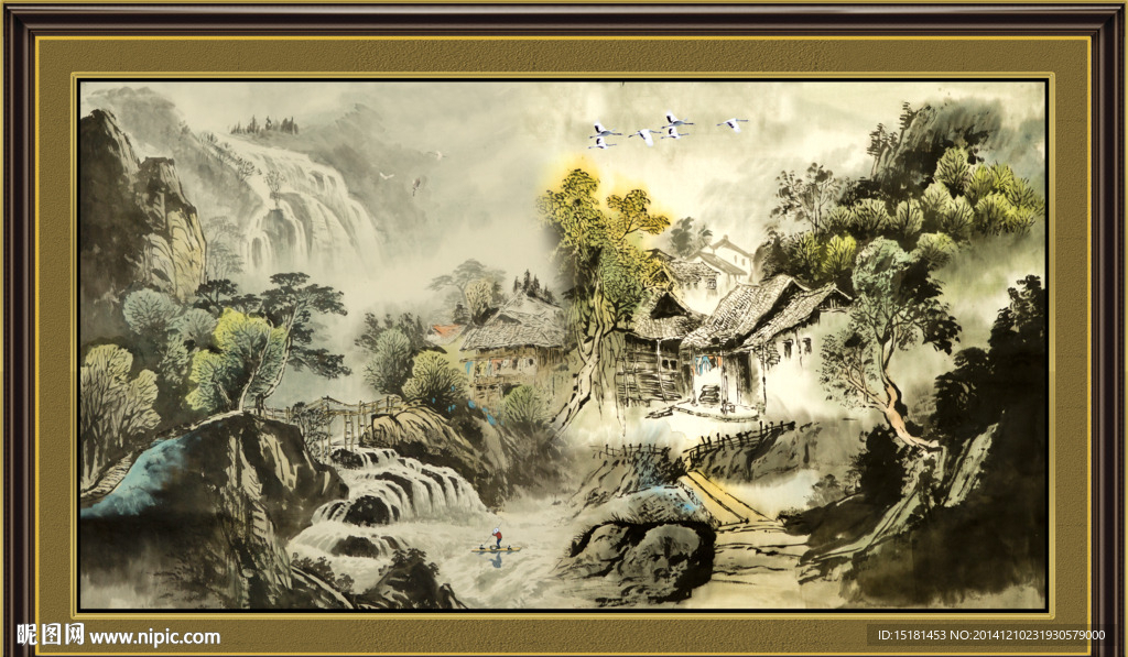国画风景