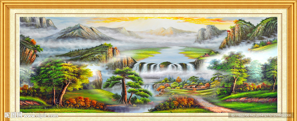 油画风景