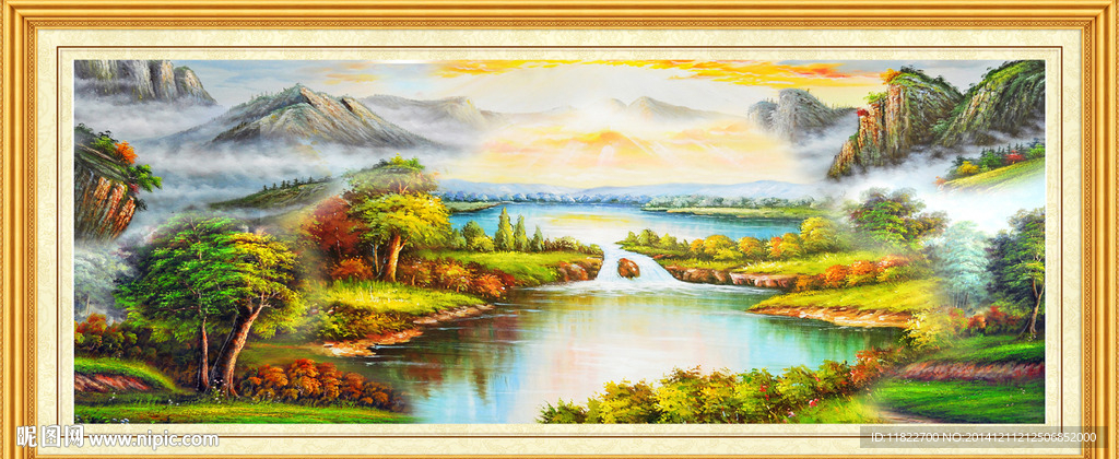 油画风景