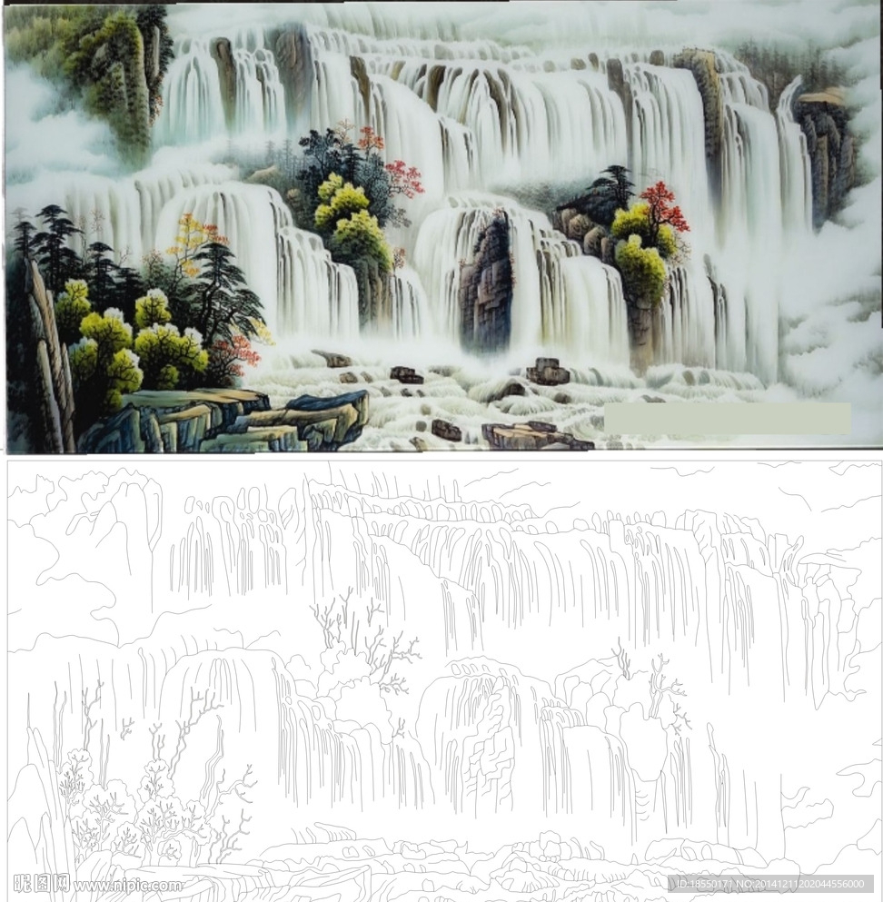 山水画