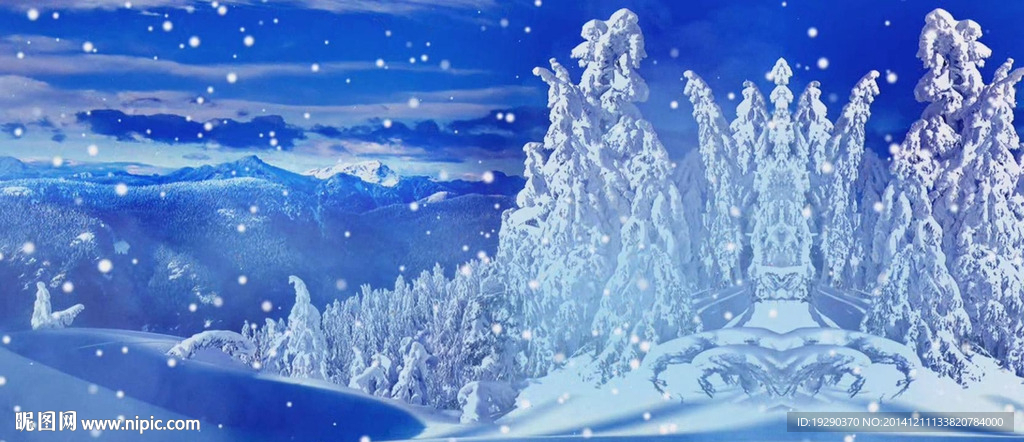 冬季雪景