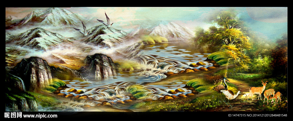 风景油画