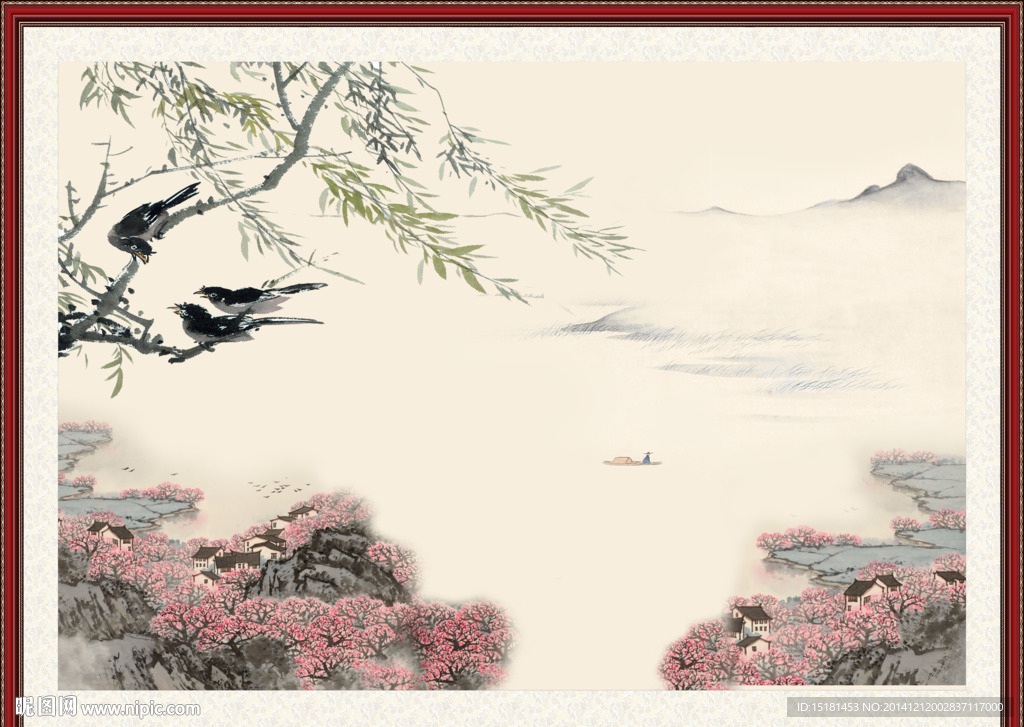 国画花鸟图