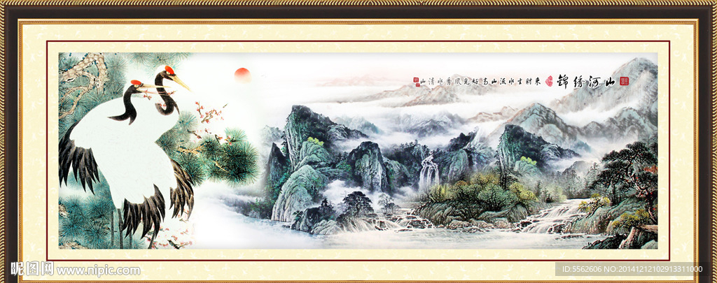 山水画装饰画