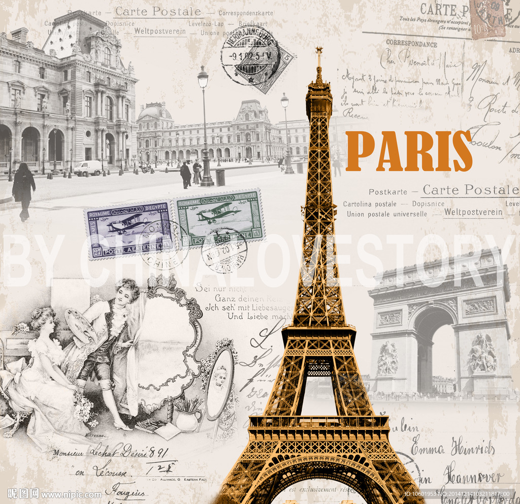 欧美风格装饰画