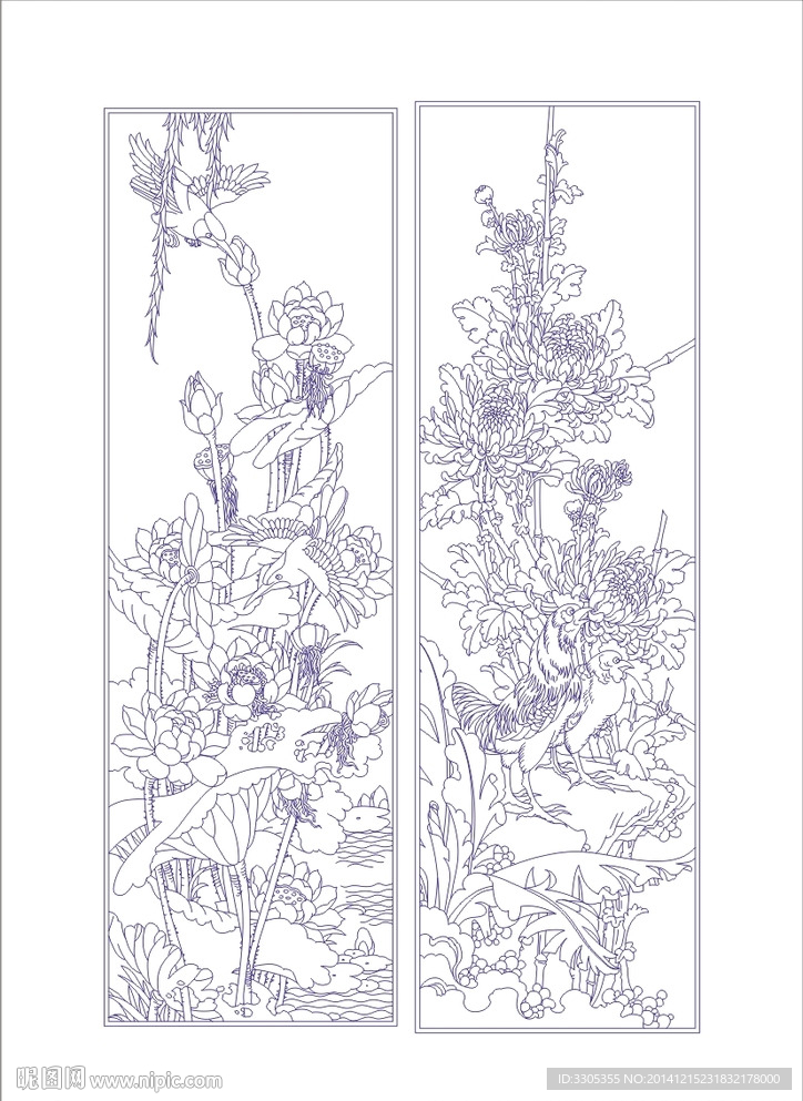 花纹雕刻