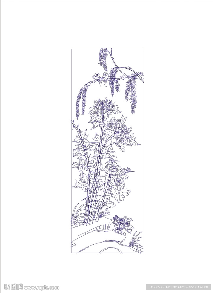 花纹雕刻