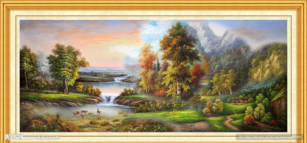 油画风景