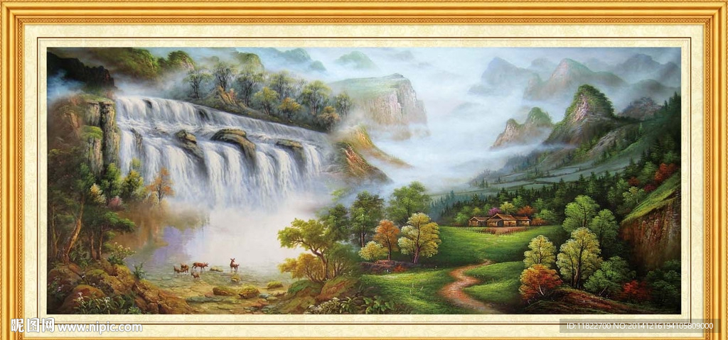 油画风景