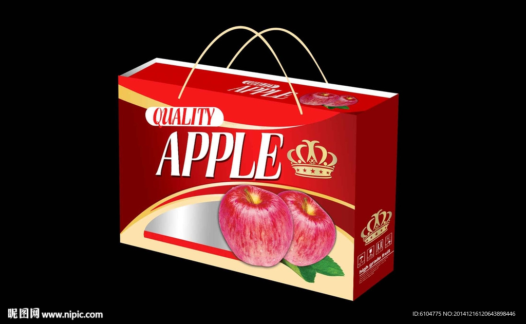 苹果礼盒 平面图